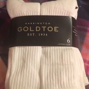 GOLDTOE Men’s Cotton Crew Socks